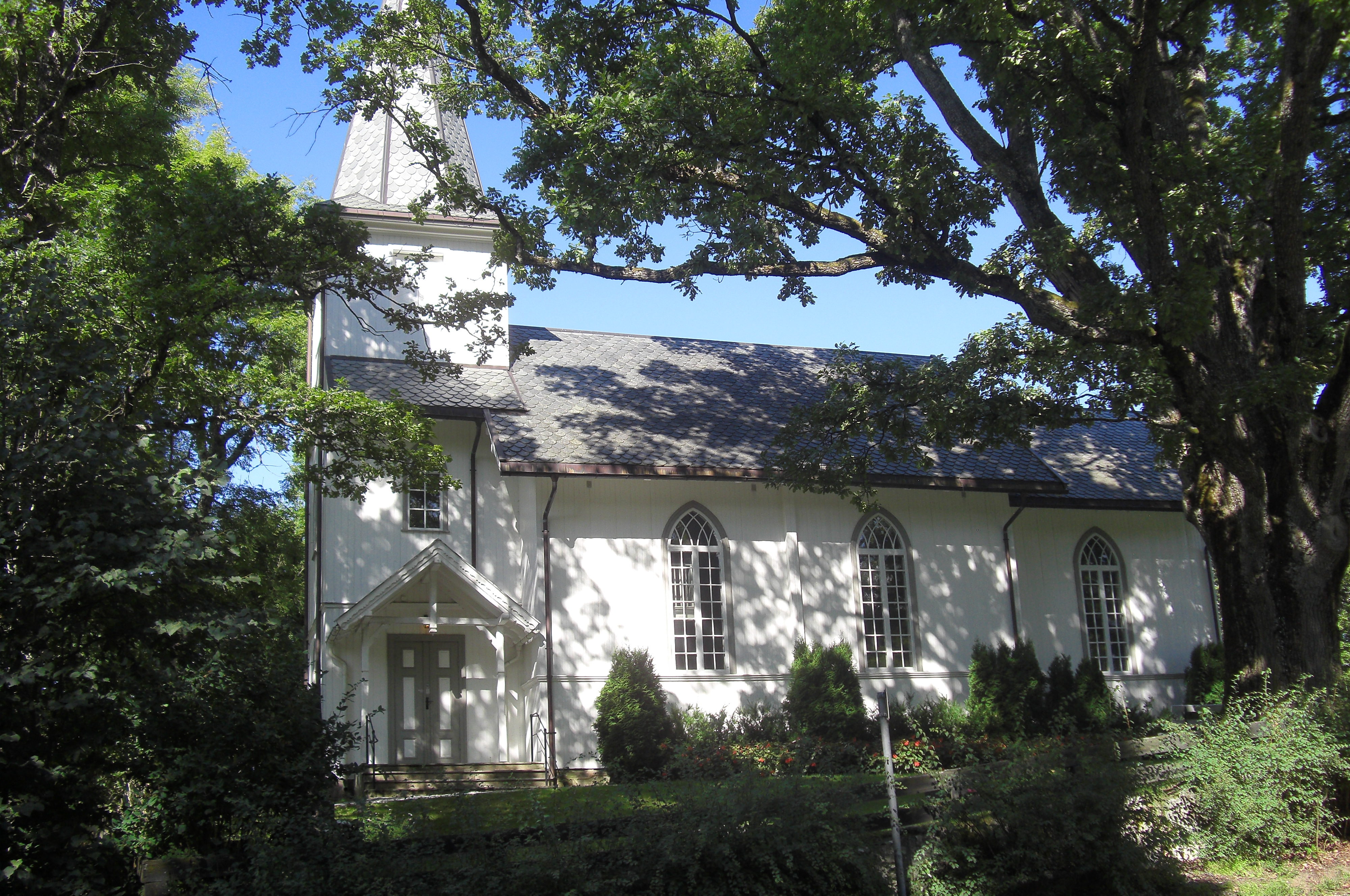 Oppegård kirke. Foto.